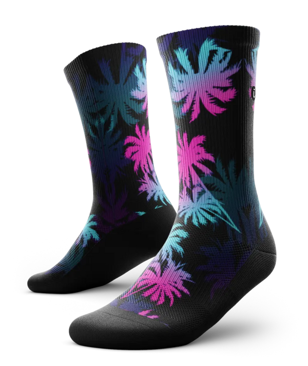 Vivid Athletic Crew Socks