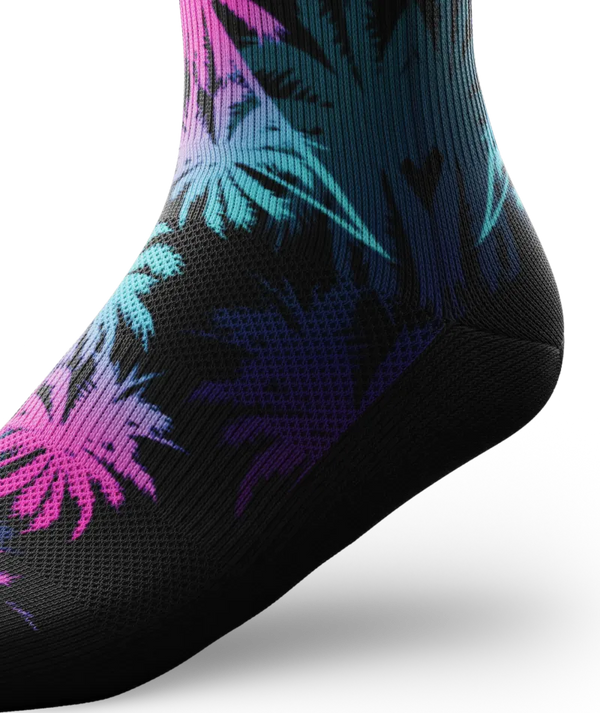 Vivid Athletic Crew Socks