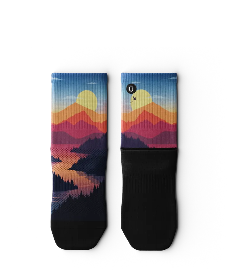 Chasing Horizons Athletic Quarter Socks 3-Pack