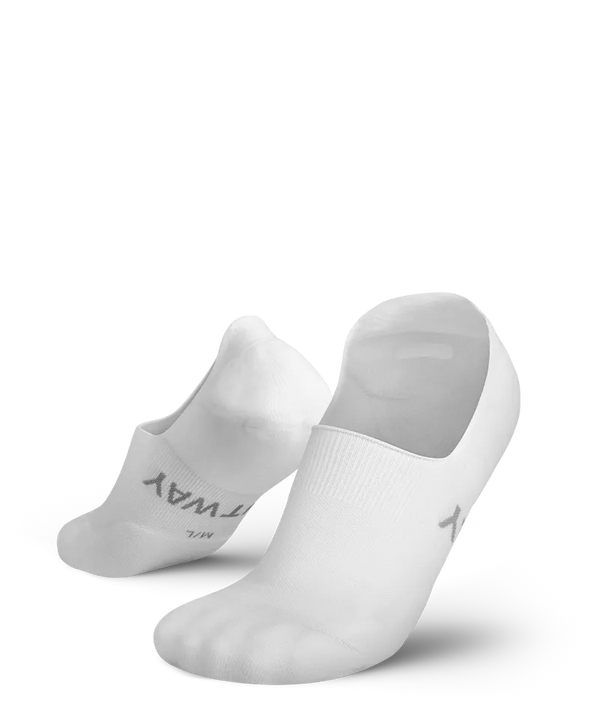 Flagship White No Show Socks