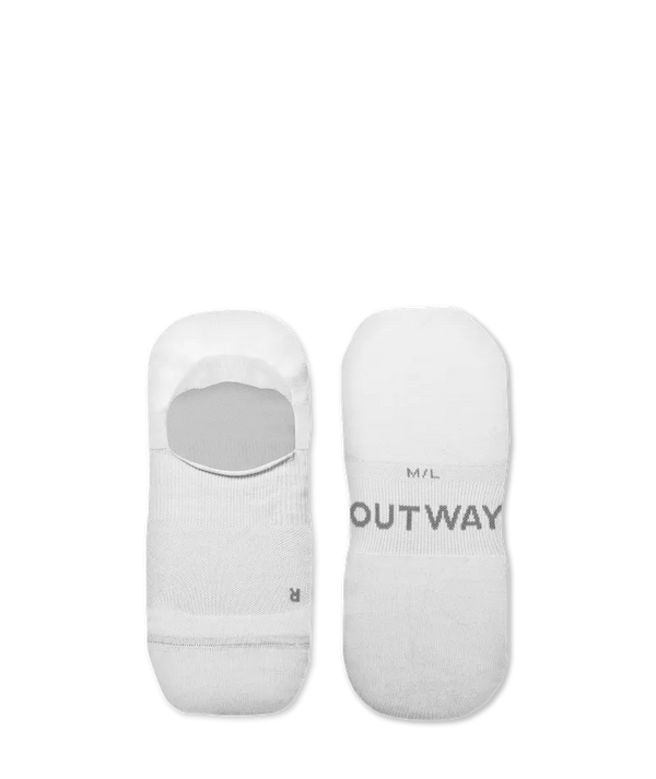 Flagship White No Show Socks
