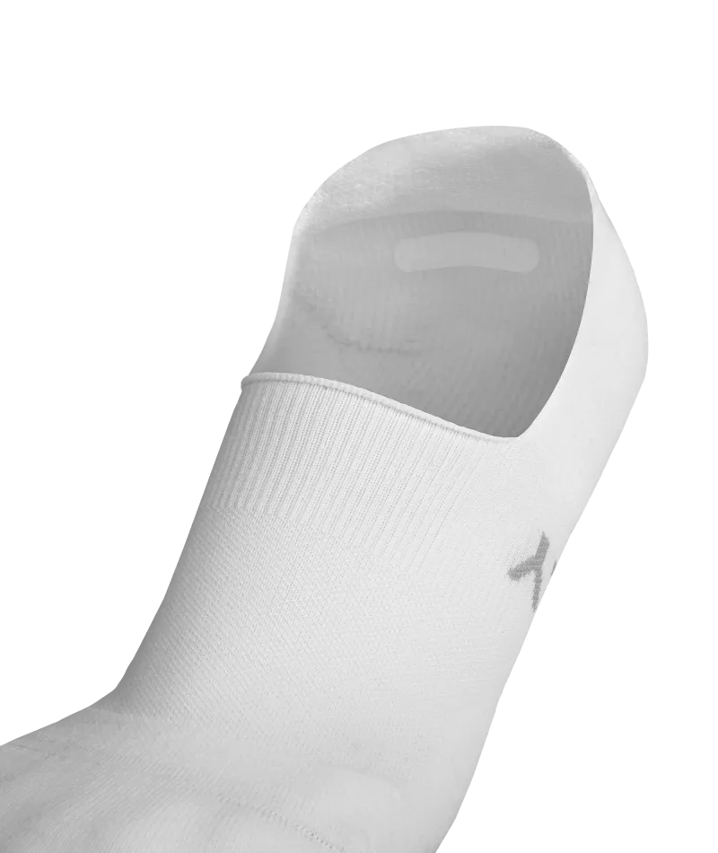 Flagship White No Show Socks 6-Pack