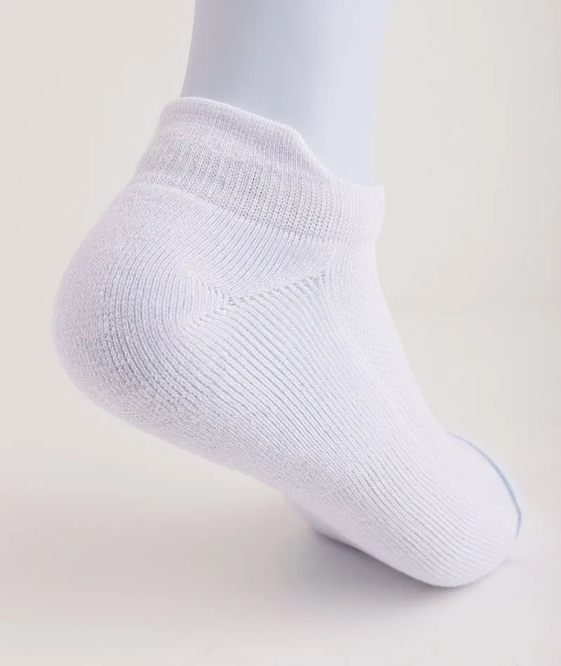 Flagship White Supima Cotton Ankle Socks 6-Pack