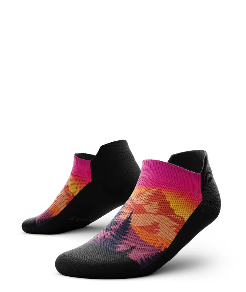 Wild Solstice Athletic Ankle Socks