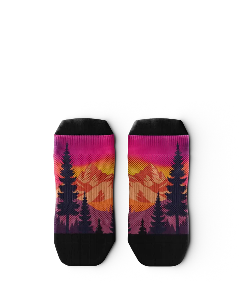 Wild Solstice Athletic Ankle Socks