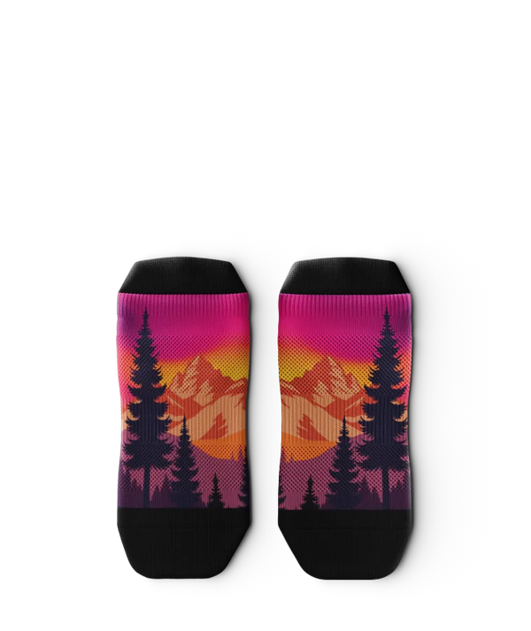 Wild Solstice Athletic Ankle Socks