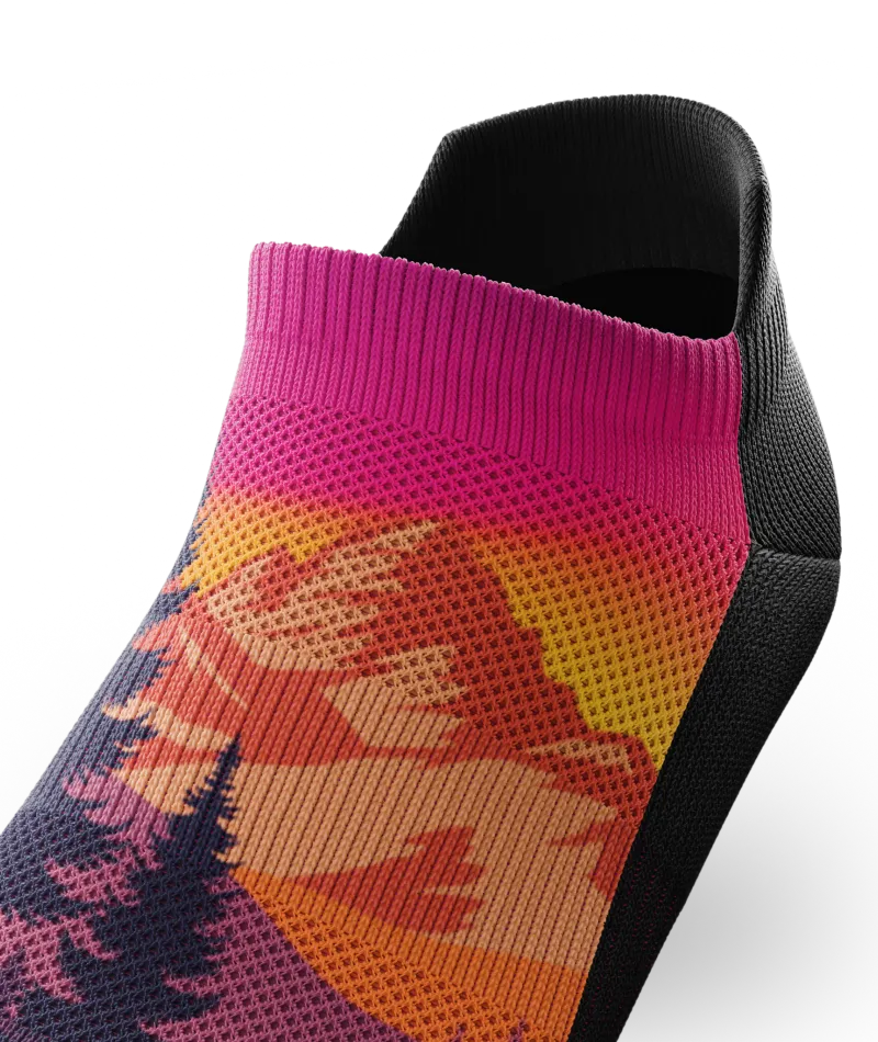 Wild Solstice Athletic Ankle Socks