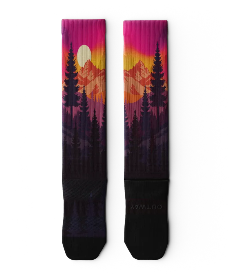 Wild Solstice Knee High Compression Socks