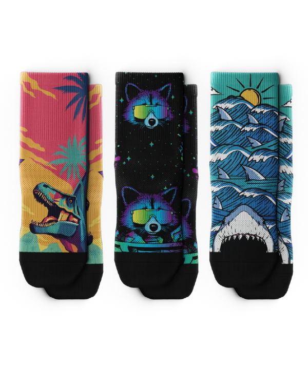 Wild Athletic Quarter Socks 3-Pack