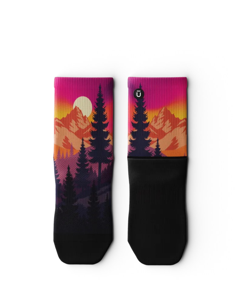 Wild Solstice Athletic Quarter Socks