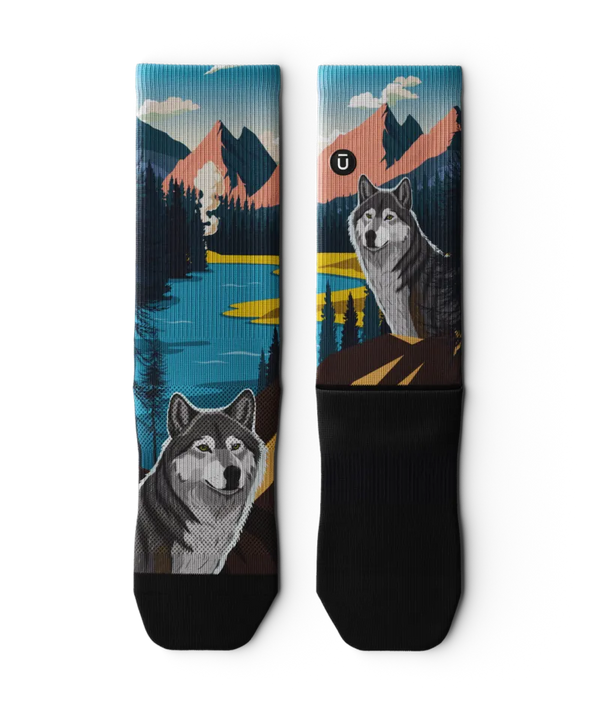 Yellowstone Athletic Crew Socks