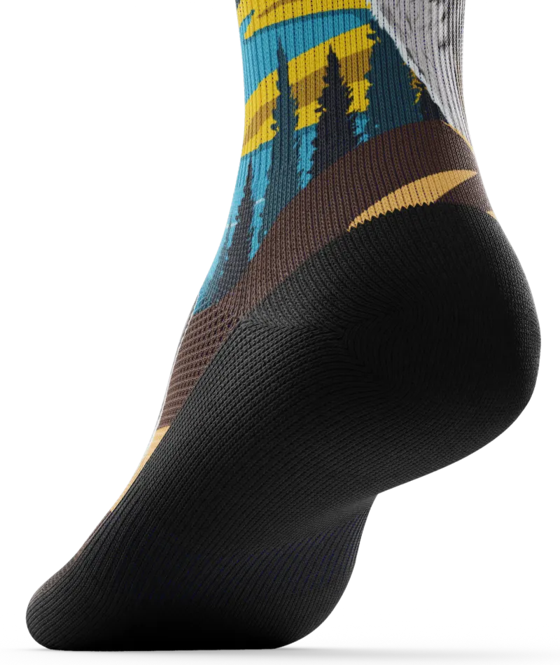 Yellowstone Athletic Crew Socks