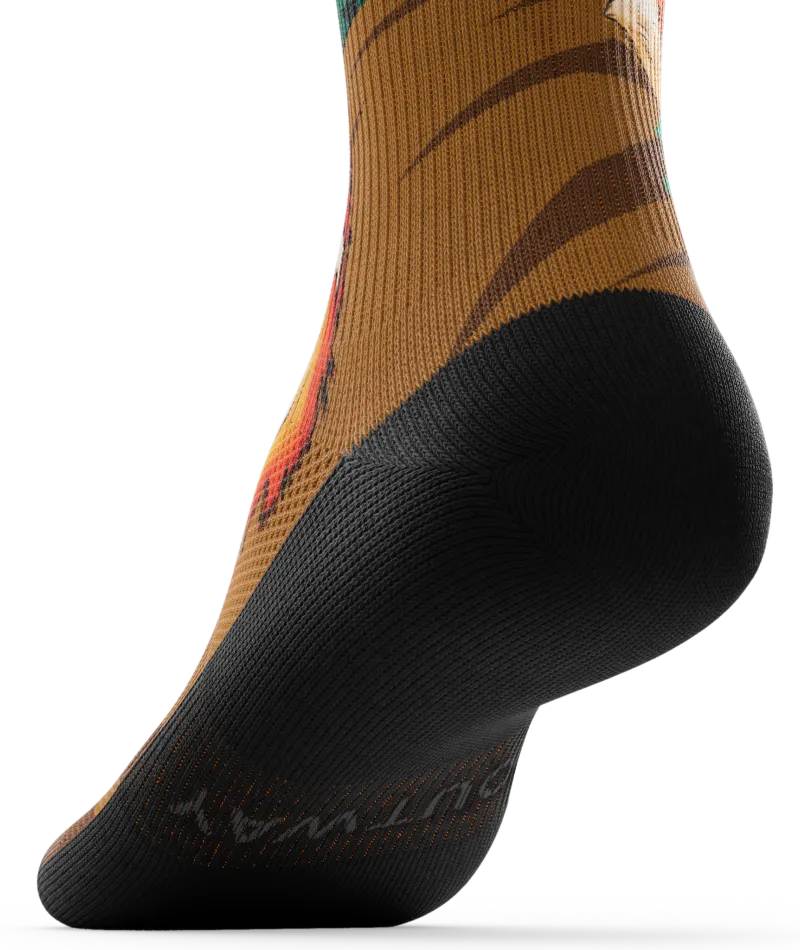 Zero Fox Athletic Knee High Compression Socks