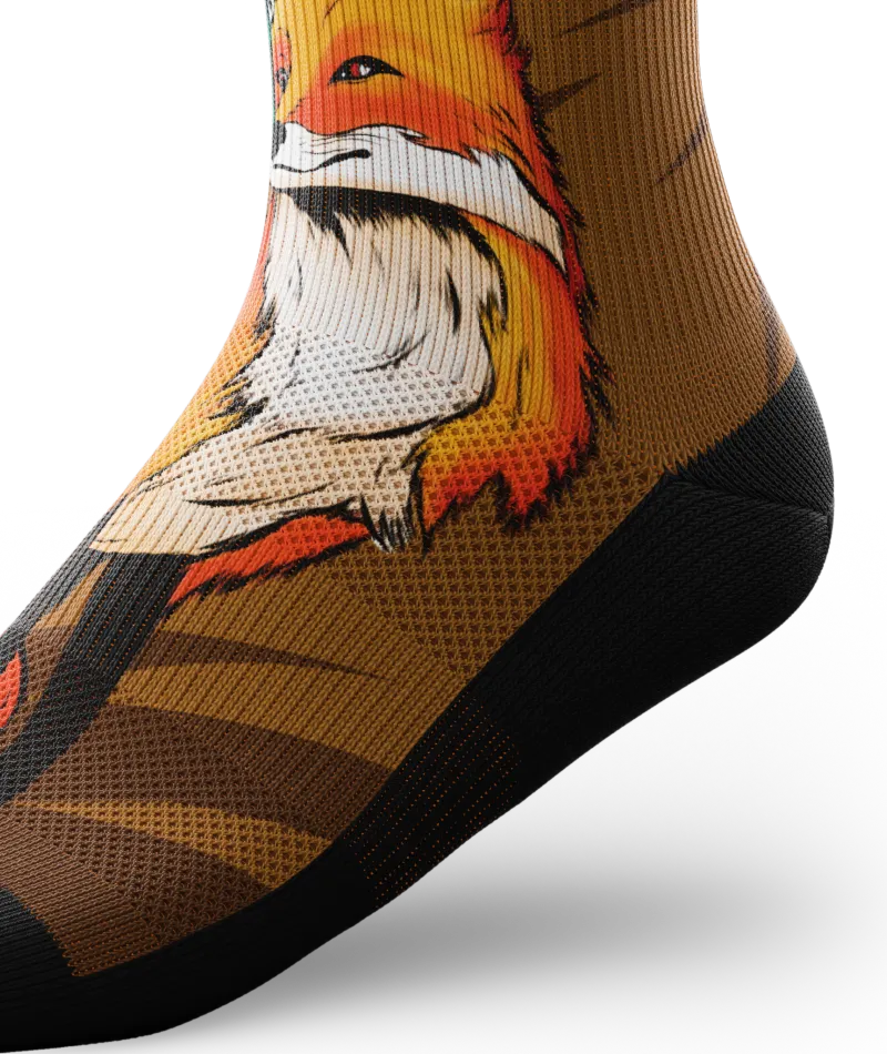 Zero Fox Athletic Knee High Compression Socks