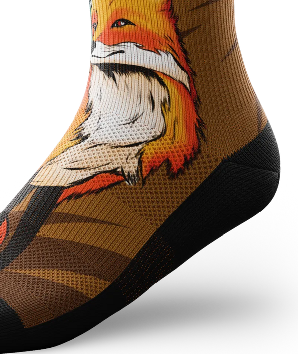 Zero Fox Athletic Knee High Compression Socks