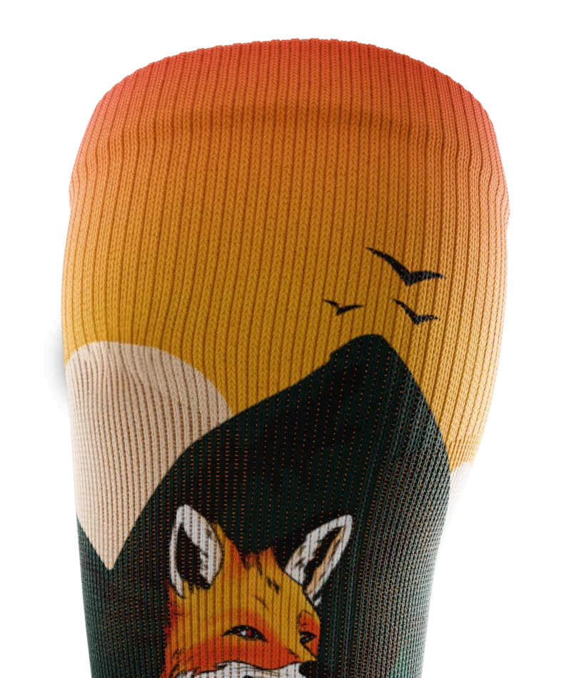 Zero Fox Athletic Knee High Compression Socks